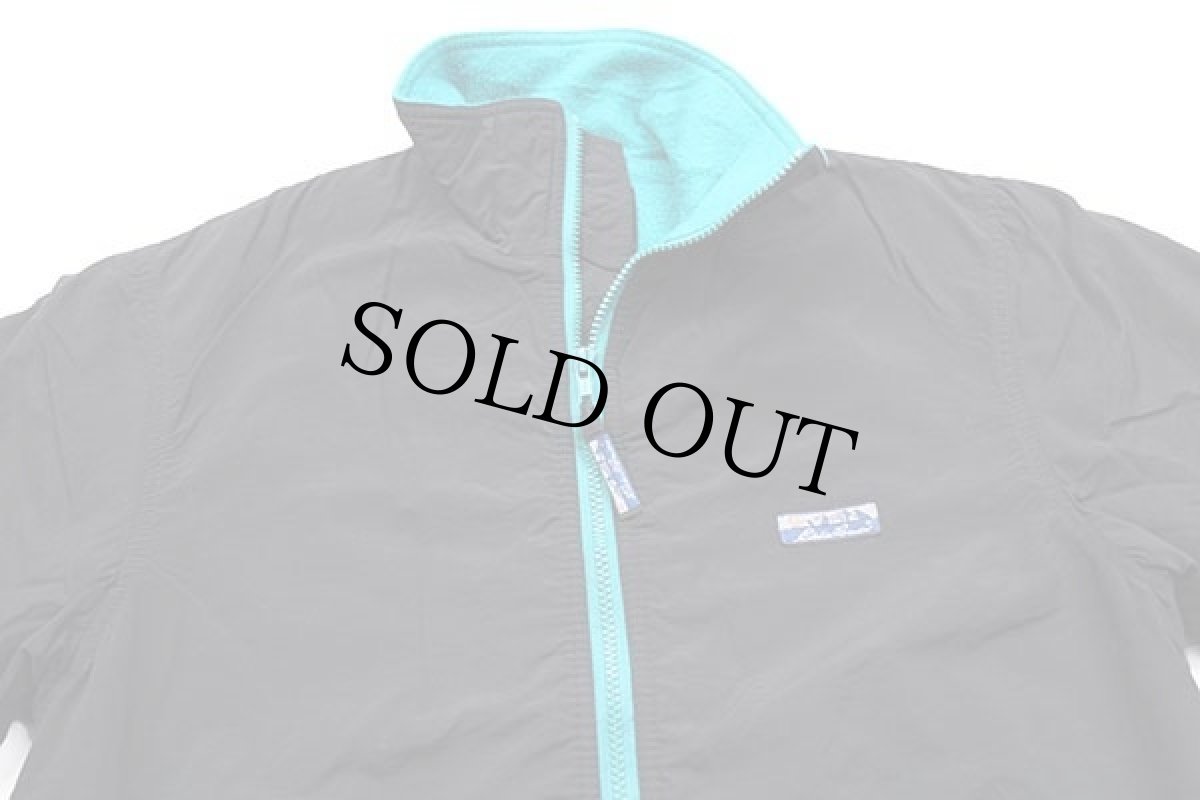 画像3: 80s USA製 EddieBauerエディーバウアー フリースライナー ナイロンジャケット ブラック W-S (3)