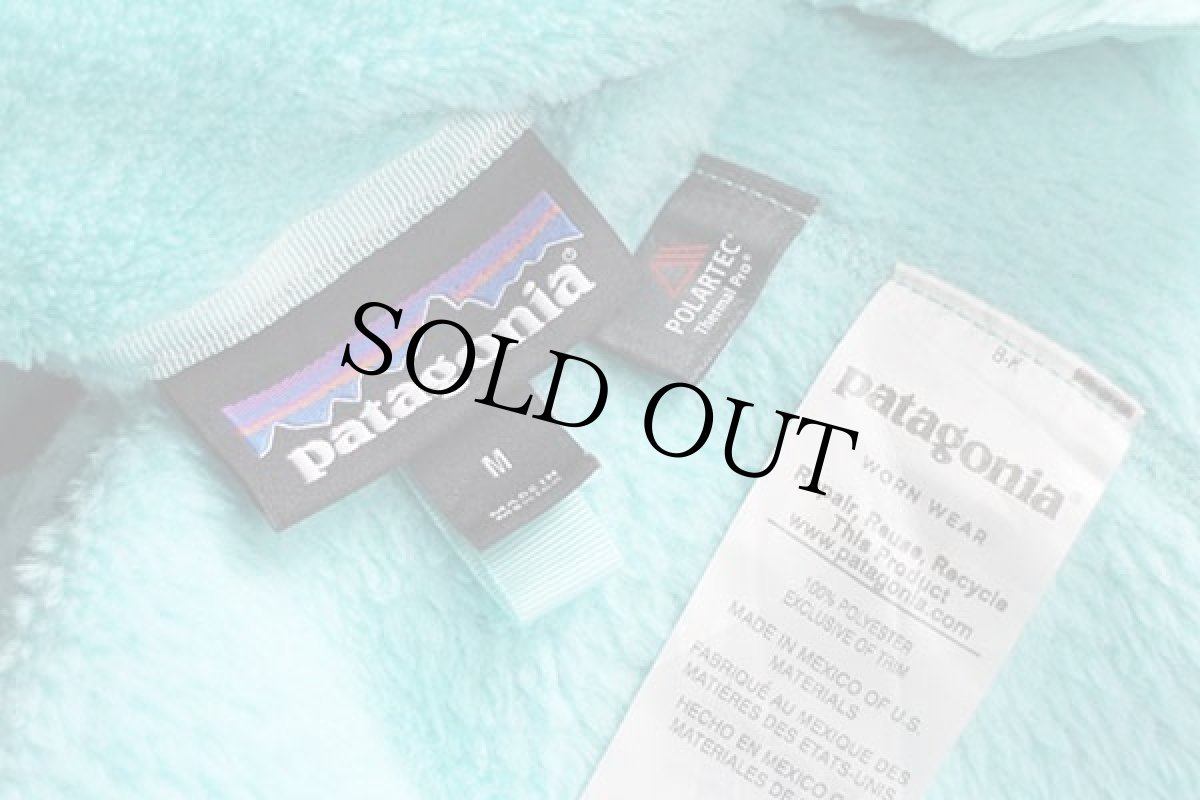 画像4: patagoniaパタゴニア RE-TOOLリツール POLARTEC フリース スナップT アクアブルー M (4)