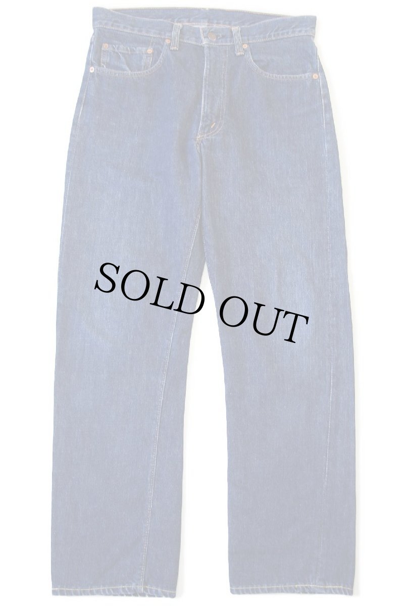 画像2: 60s USA製 LEVI'Sリーバイス 505 BIGE デニムパンツ w33 (2)