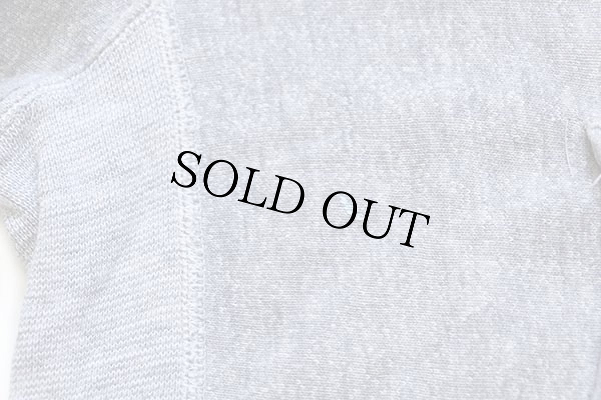 画像7: 80s USA製 Championチャンピオン USMA 染み込みプリント 前V リバースウィーブ スウェットパーカー 杢グレー M★U.S.ARMY (7)