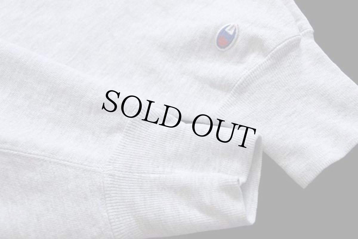 画像6: 90s メキシコ製 Championチャンピオン WEST POINT U.S.M.A. 染み込みプリント リバースウィーブ スウェット 杢グレー XL (6)