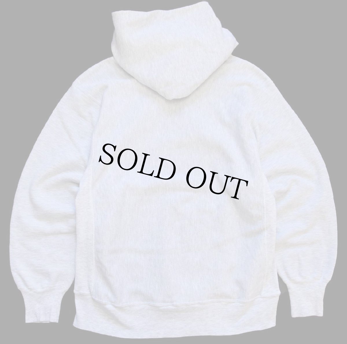 画像2: 90s メキシコ製 Championチャンピオン Washington State COUGARS ロゴ刺繍 リバースウィーブ スウェットパーカー 杢グレー XL (2)