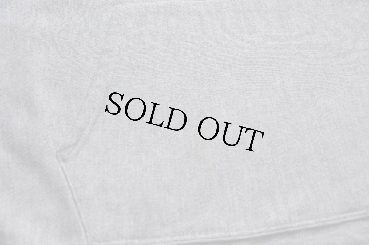 画像7: 00s Championチャンピオン 1988 SPOTLIGHT NEW LIFE WORLD WIDE NO DouBt 両面プリント リバースウィーブ スウェットパーカー 杢グレー L (7)