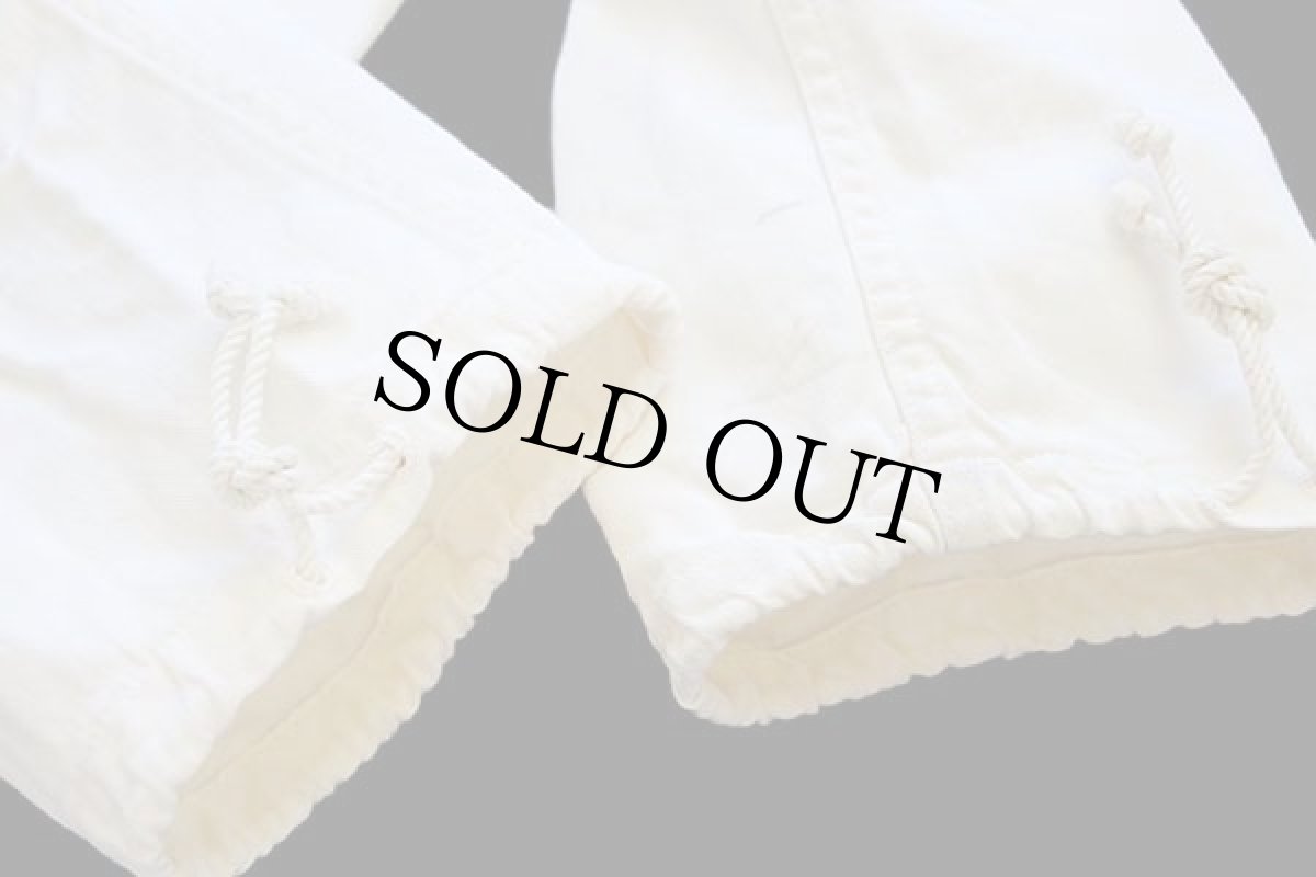 画像6: 40s 米軍 U.S.NAVY コットン サルベージパーカー 生成り 1 (6)