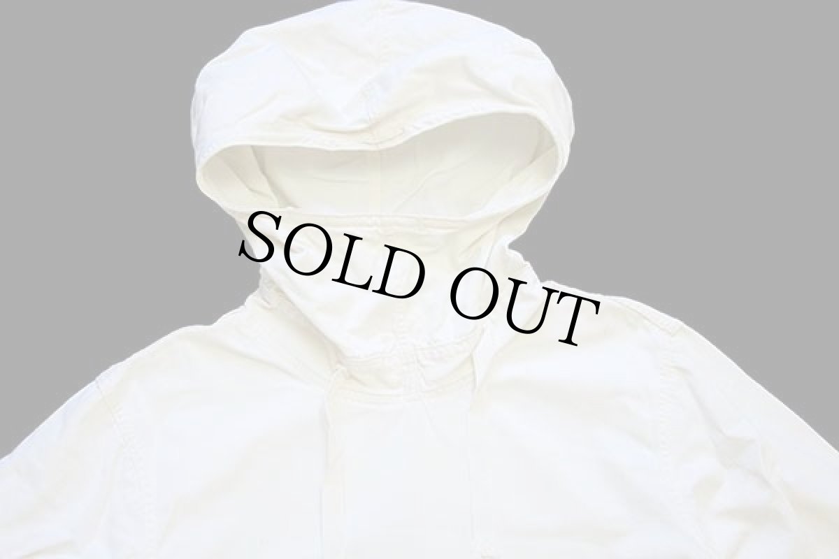 画像3: 40s 米軍 U.S.NAVY コットン サルベージパーカー 生成り 1 (3)