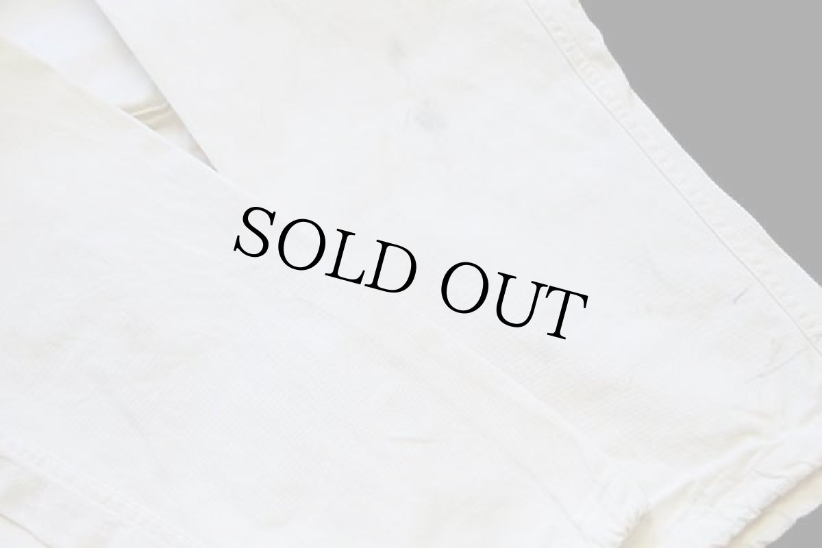 画像7: 40s 米軍 U.S.NAVY コットン サルベージパーカー 生成り 1 (7)