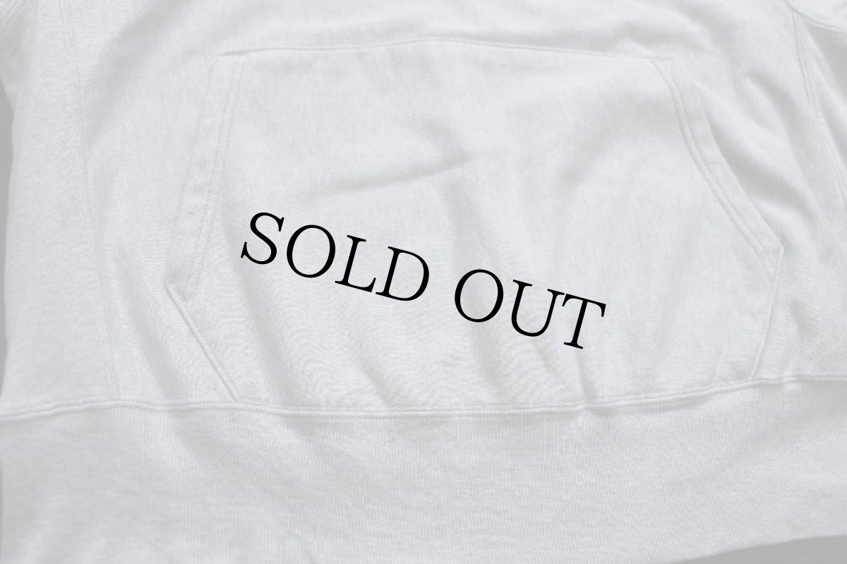 画像5: 00s メキシコ製 Championチャンピオン 無地 目無し リバースウィーブ スウェットパーカー 杢グレー L (5)