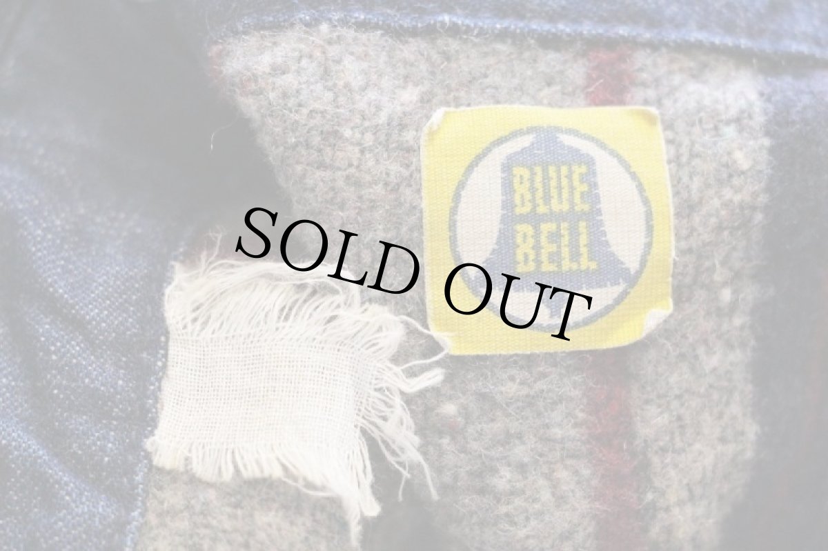 画像4: 60s BLUE BELL ブランケットライナー インディゴ デニム チョアコート カバーオール (4)