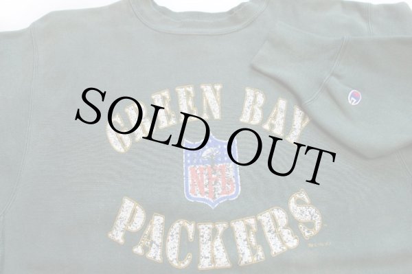 90s メキシコ製 Championチャンピオン NFL GREEN BAY PACKERS ひび割れ