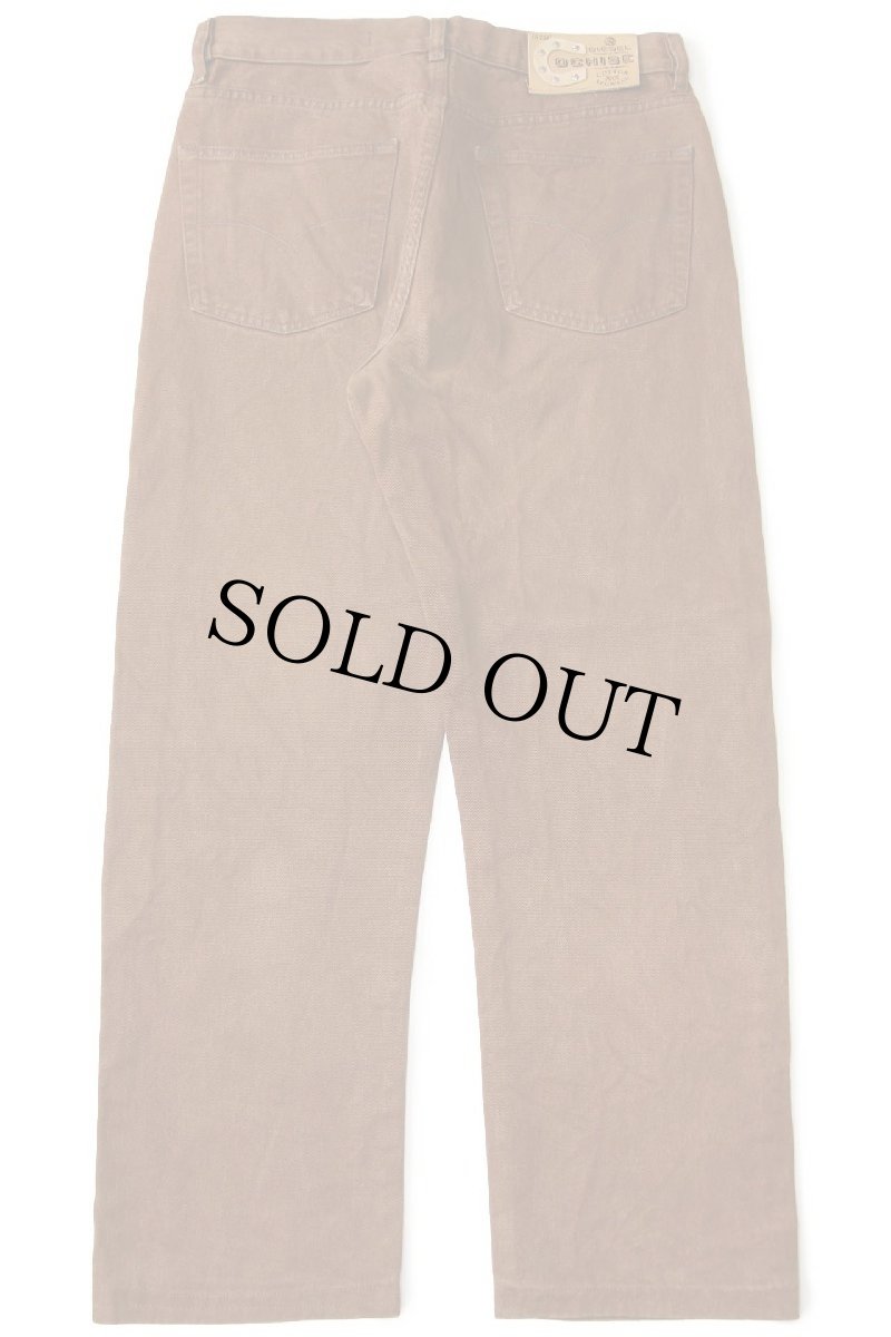 画像3: イタリア製 Dieselディーゼル カラーデニムパンツ 後染め 茶 33 (3)