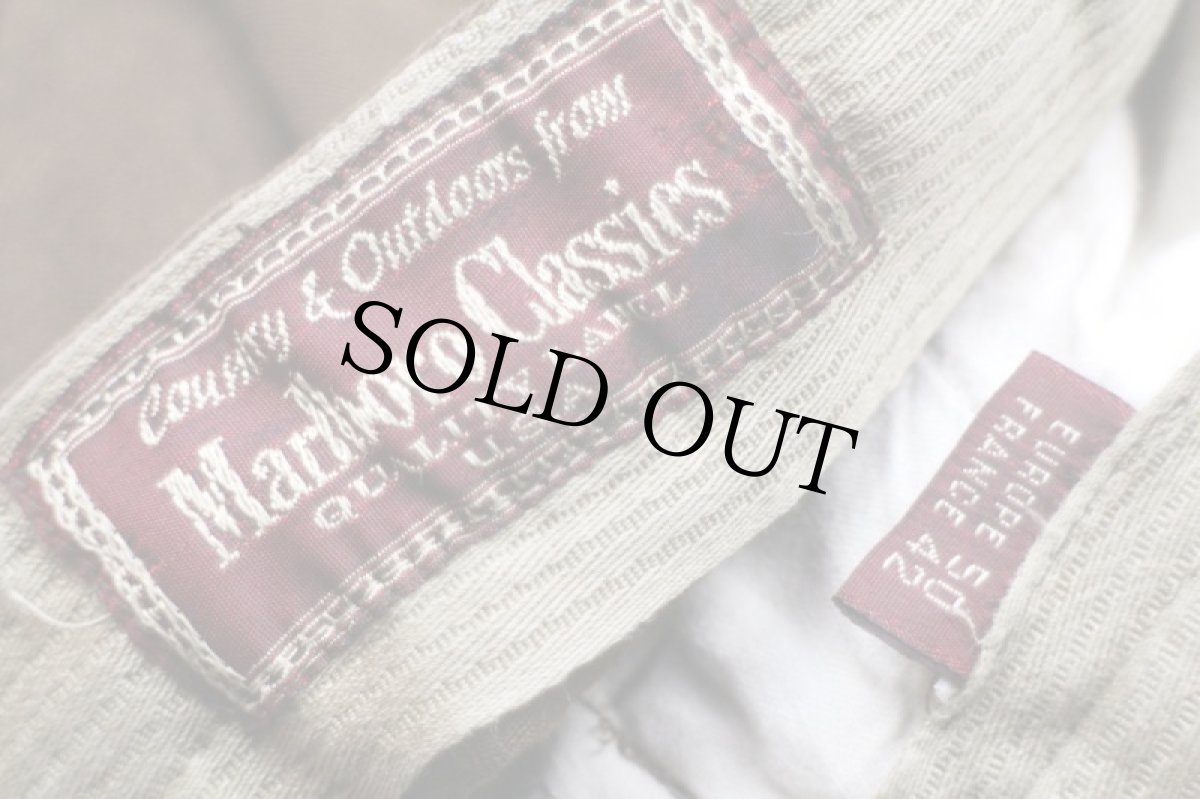 画像6: Marlboro Classics コットンツイル チノパン ブラウン w33 (6)