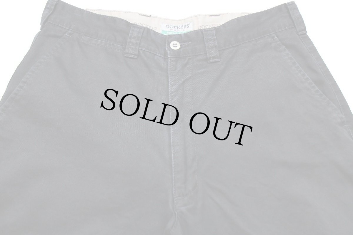画像4: DOCKERSドッカーズ コットンツイル チノパン 濃紺 w33 L30★Levi'sリーバイス (4)
