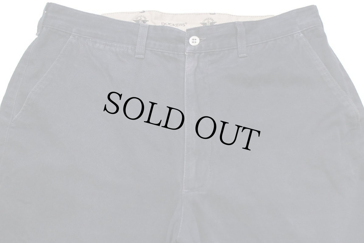 画像4: DOCKERSドッカーズ コットンツイル チノパン 紺 w36★Levi'sリーバイス (4)