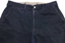 画像4: DOCKERSドッカーズ コットンツイル チノパン 紺 w36★Levi'sリーバイス (4)