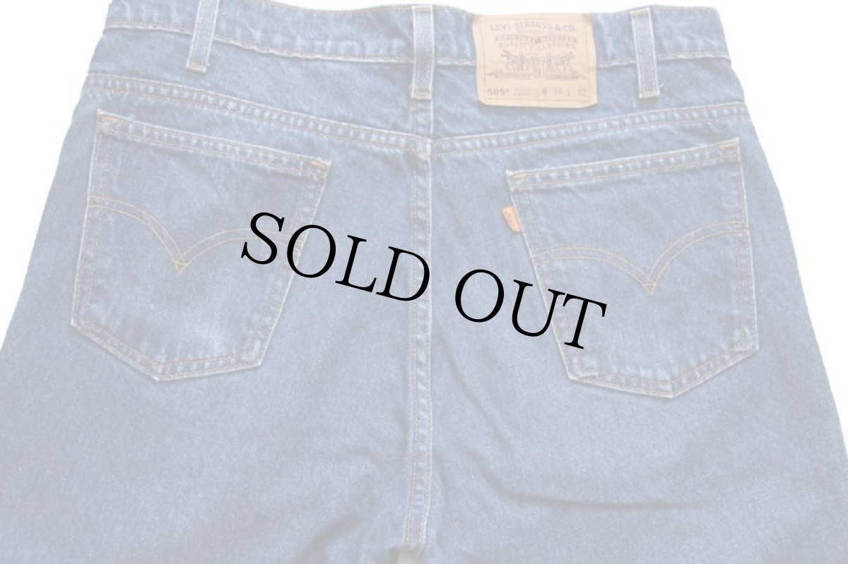 画像5: 90s Levi'sリーバイス 505 デニムパンツ w34 L32★125 (5)