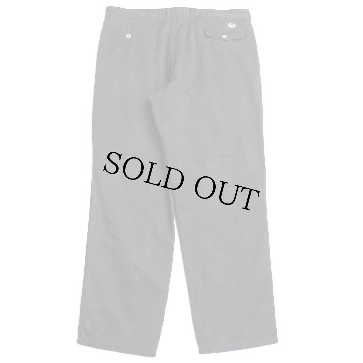 画像3: DOCKERSドッカーズ ツータック コットンツイル チノパン 薄黒 w40★Levi'sリーバイス (3)