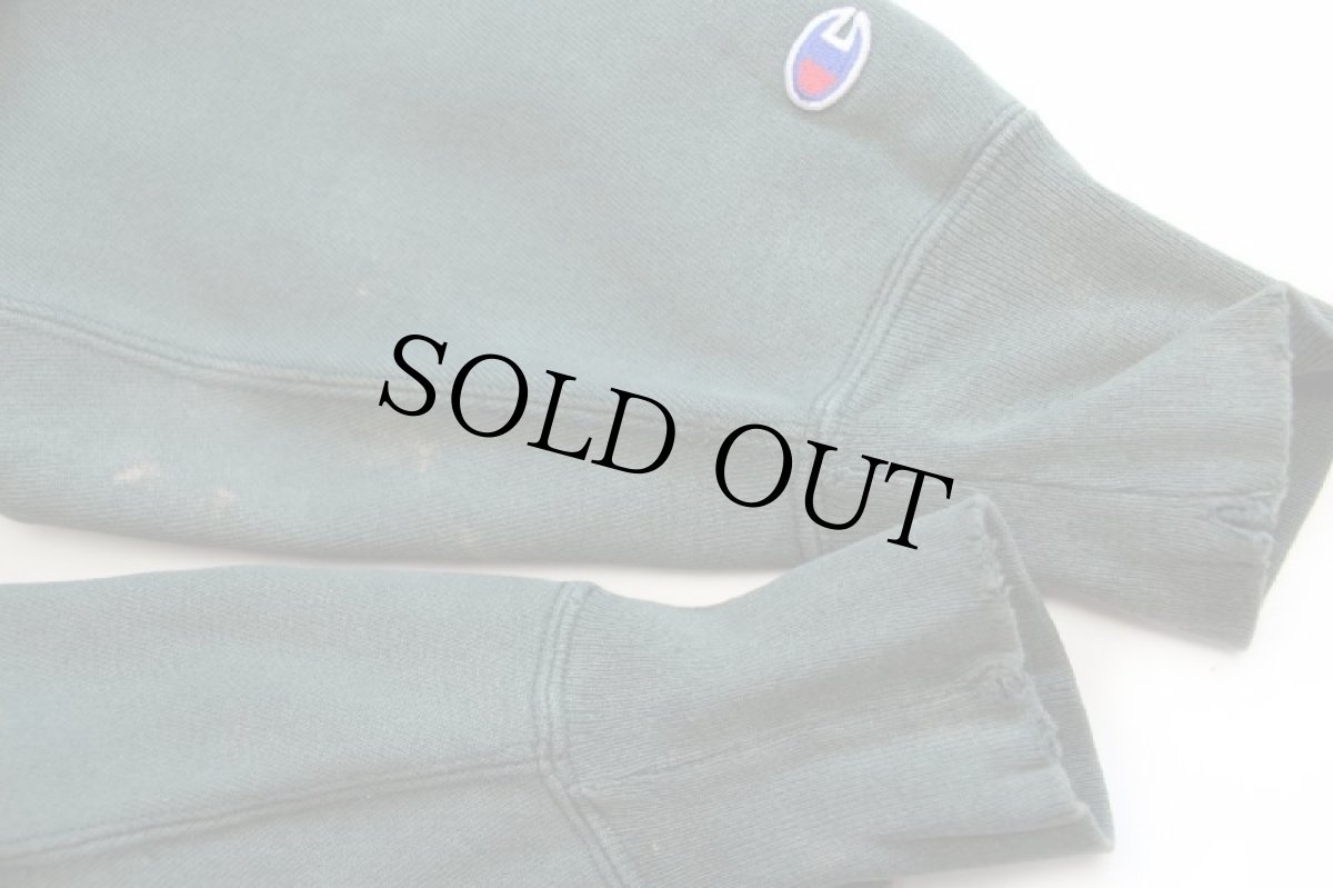 画像7: 90s メキシコ製 Championチャンピオン NFL GREEN BAY PACKERS ひび割れプリント リバースウィーブ スウェット 緑 フェード XL (7)