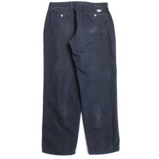 画像3: DOCKERSドッカーズ コットンツイル チノパン 紺 w36 (3)