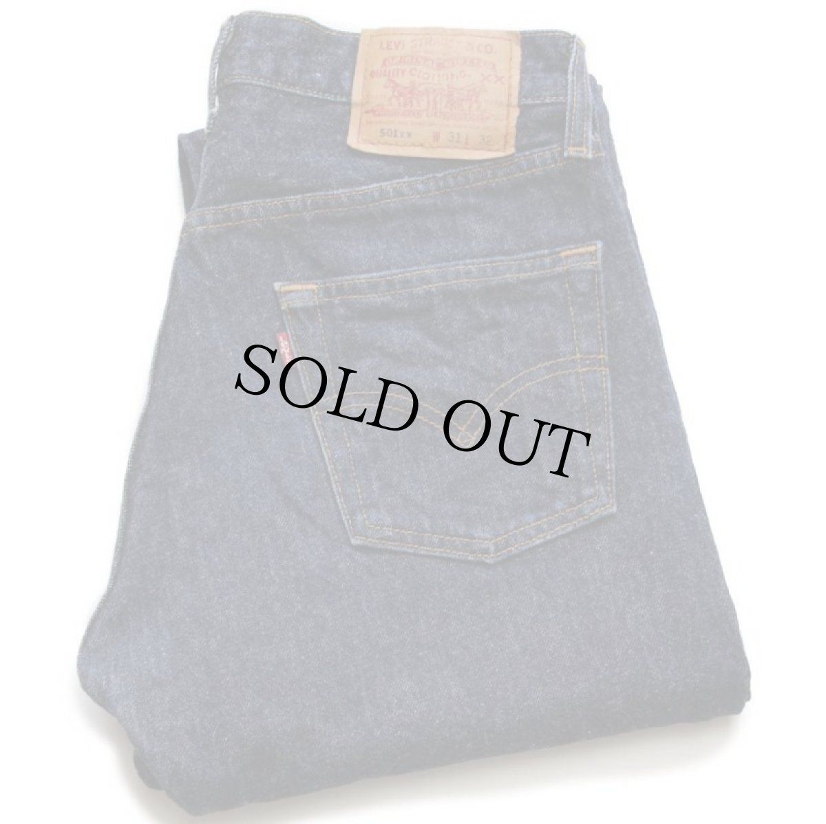 画像1: 90s USA製 Levi'sリーバイス 501 デニムパンツ w31★95 (1)