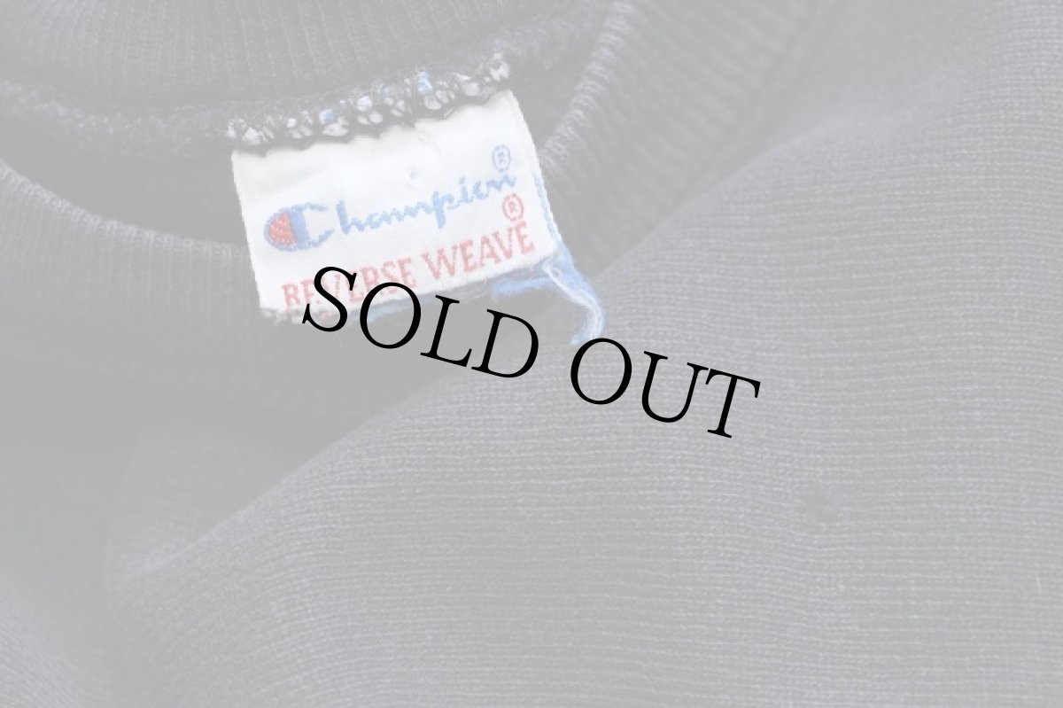 画像4: 90s Championチャンピオン ワンポイント リバースウィーブ スウェット 濃紺 (4)