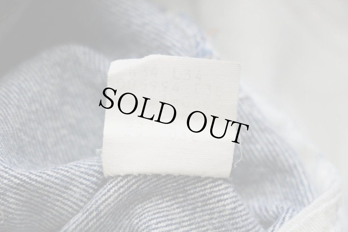 画像7: 80s USA製 Levi'sリーバイス 501 デニムパンツ w34★98 (7)