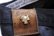 画像6: イタリア製 Dieselディーゼル カラーデニムパンツ 後染め 紺 34 (6)