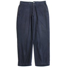 画像2: DOCKERSドッカーズ コットンツイル チノパン 紺 w36 (2)