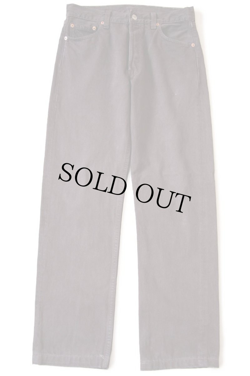 画像2: 90s USA製 Levi'sリーバイス 501 カラーデニムパンツ 後染め ココア w30 (2)