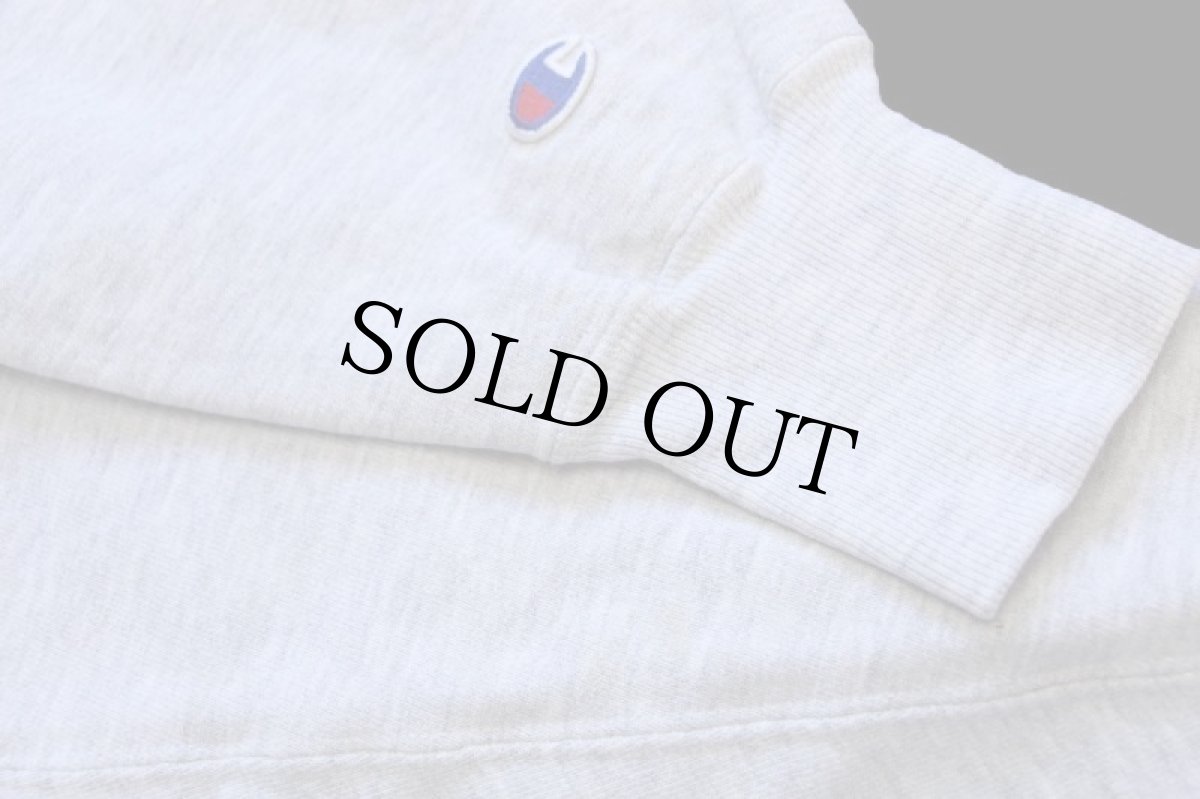 画像6: 90s メキシコ製 Championチャンピオン TUFTS アップリケ リバースウィーブ スウェット 杢グレー L (6)