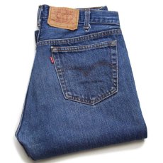 画像1: 80s USA製 Levi'sリーバイス 501 デニムパンツ w34★98 (1)