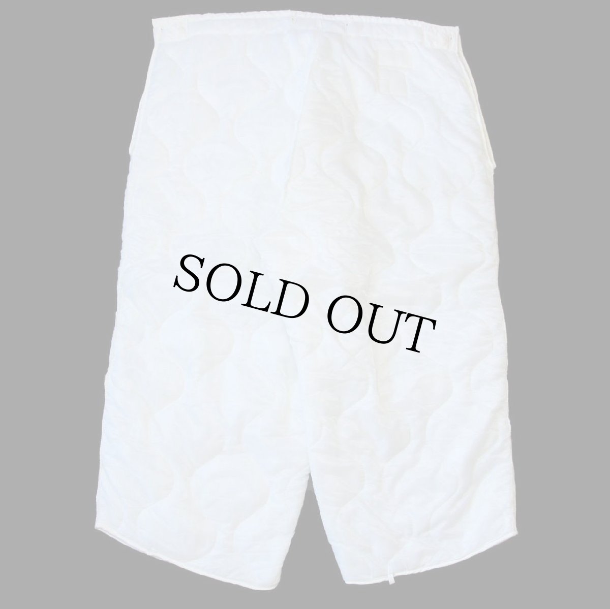 画像3: デッドストック★70s 米軍 U.S.ARMY スノーカモ M-65 フィールドカーゴパンツ ナイロン キルティングライナー 白 M (3)