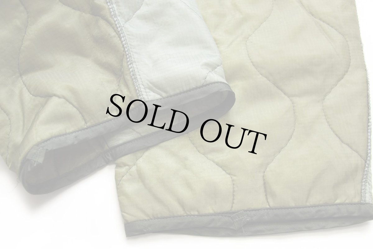 画像7: デッドストック★80s 米軍 U.S.ARMY M-65 フィールドカーゴパンツ ツートン ナイロン キルティングライナー オリーブグリーン M★04 (7)