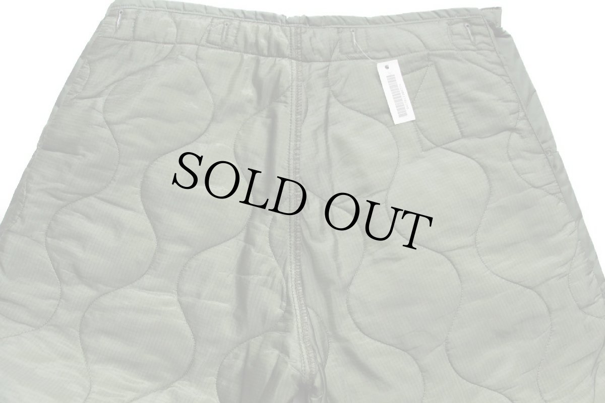 画像5: デッドストック★00s 米軍 U.S.ARMY M-65 フィールドカーゴパンツ ナイロン キルティングライナー オリーブグリーン M-L★07 (5)