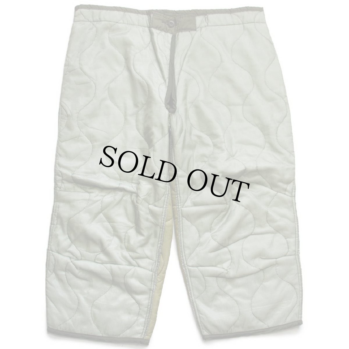 画像2: デッドストック★80s 米軍 U.S.ARMY M-65 フィールドカーゴパンツ ツートン ナイロン キルティングライナー オリーブグリーン M★04 (2)