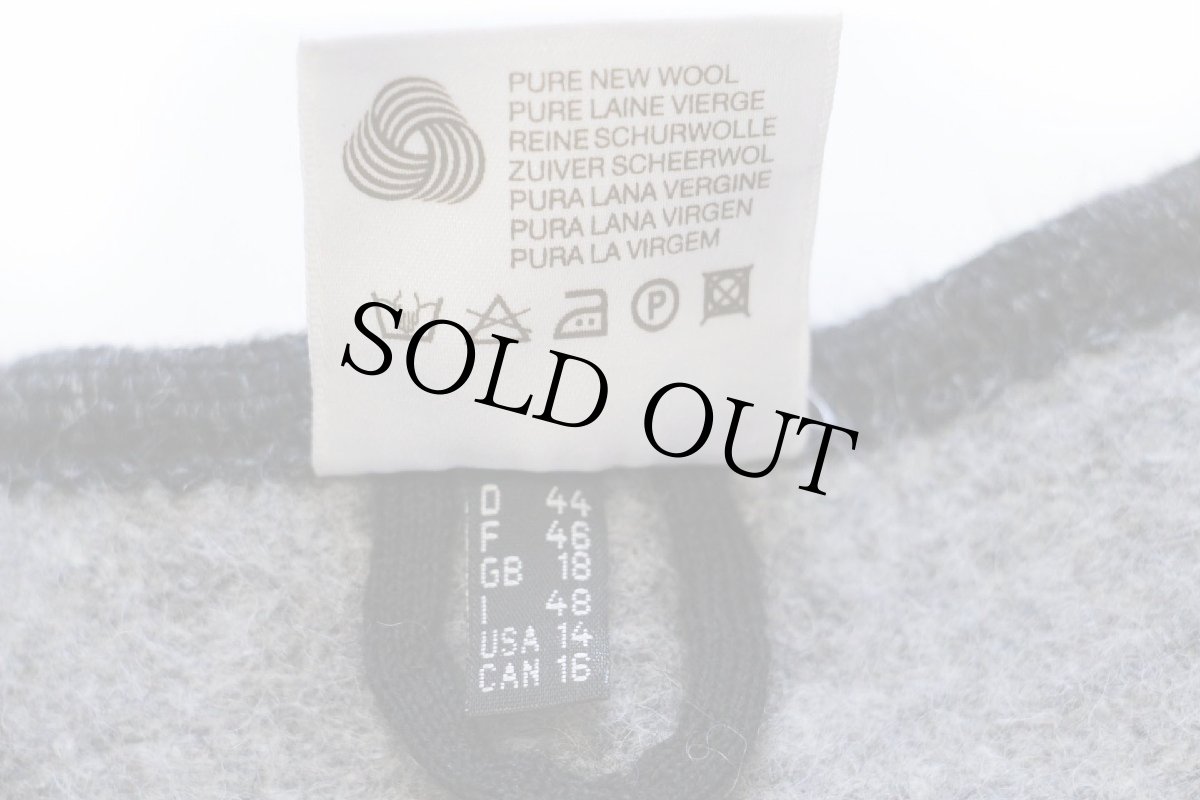 画像5: S'Gspusi メタルボタン ノーカラー チロリアン ウール パイル ジャケット オフホワイト ミックス 50 (5)