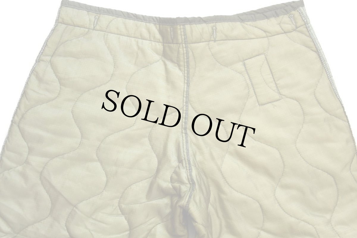 画像5: デッドストック★80s 米軍 U.S.ARMY M-65 フィールドカーゴパンツ ツートン ナイロン キルティングライナー オリーブグリーン M★04 (5)