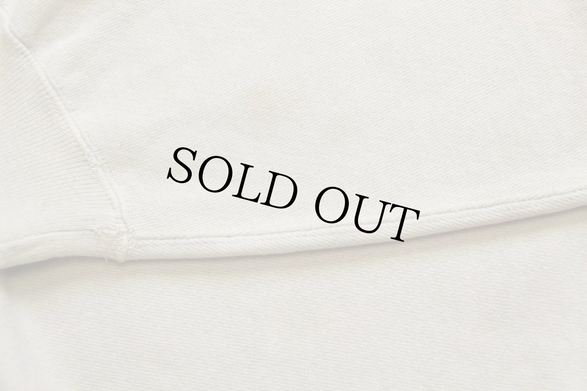 画像6: 90s USA製 Championチャンピオン NOTRE DAME パッチ付き リバースウィーブ スウェット クリーム XL (6)