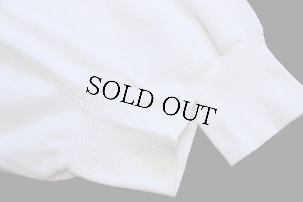 画像5: 80s USA製 Championチャンピオン Wisconsin 刺繍 リバースウィーブ スウェット 白 M (5)