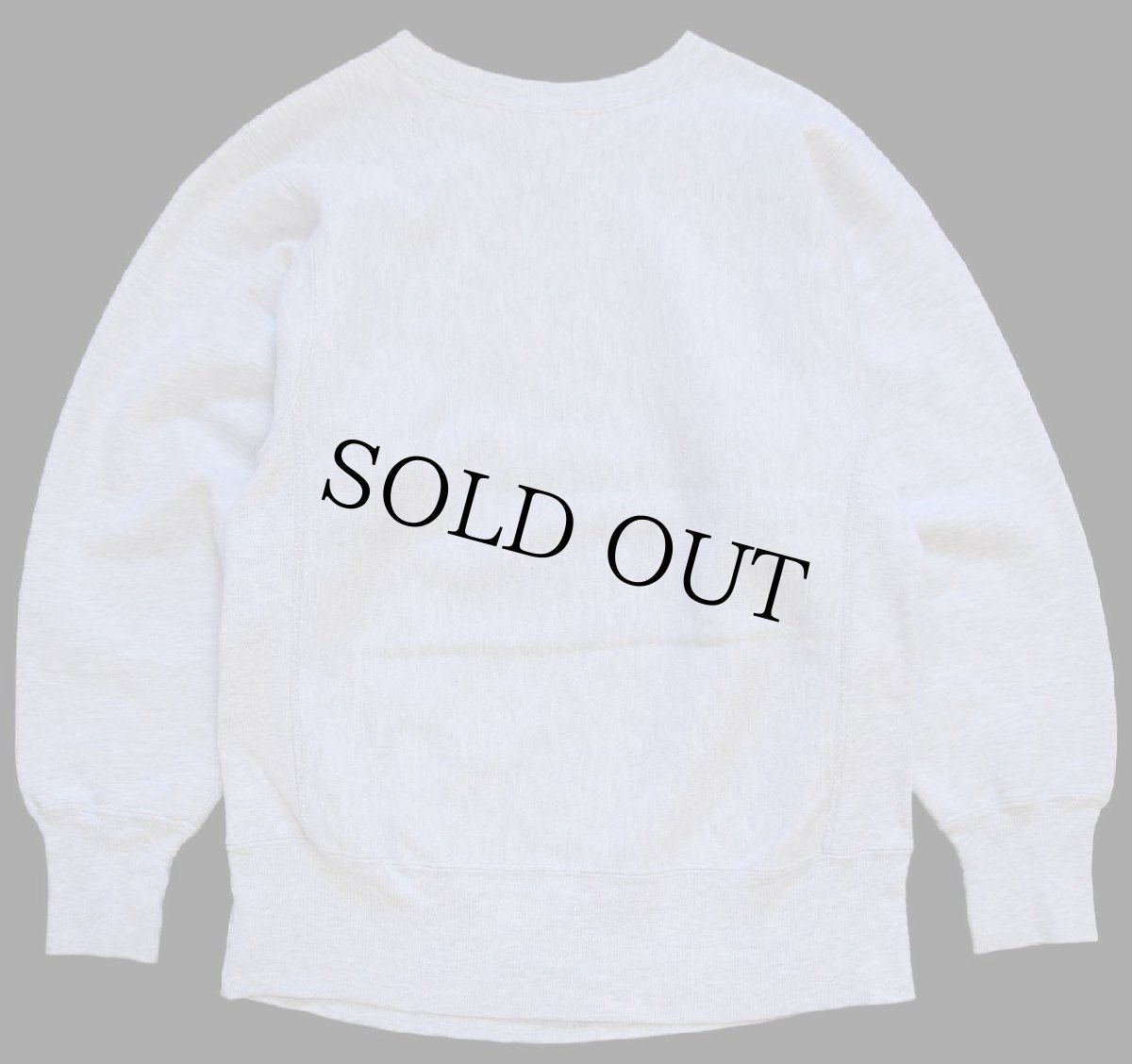 画像2: 90s USA製 Championチャンピオン HILL リバースウィーブ スウェット 杢グレー M (2)