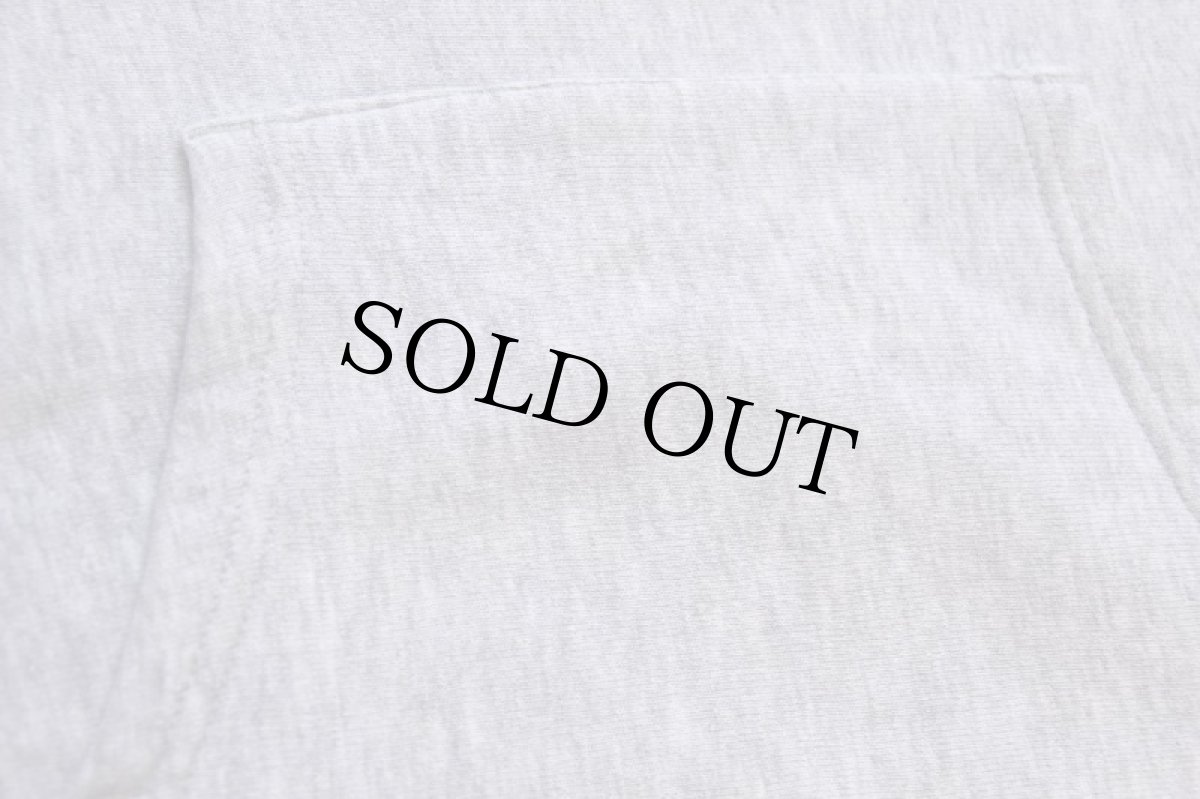 画像5: 80s USA製 Championチャンピオン IOWA STATE リバースウィーブ スウェットパーカー 杢グレー S (5)