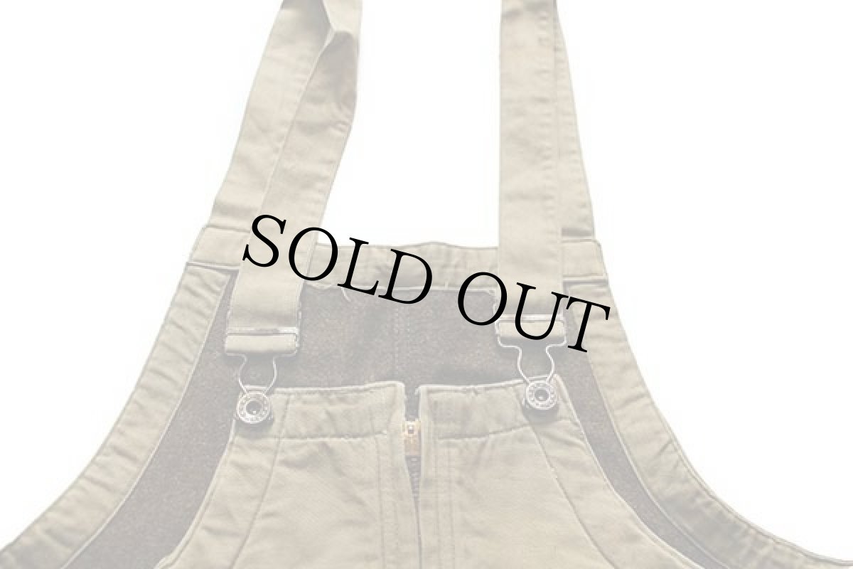 画像4: 40s 米軍 U.S.ARMY 月桂樹ボタン ウールライナー タンカース パンツ オリーブドラブ (4)