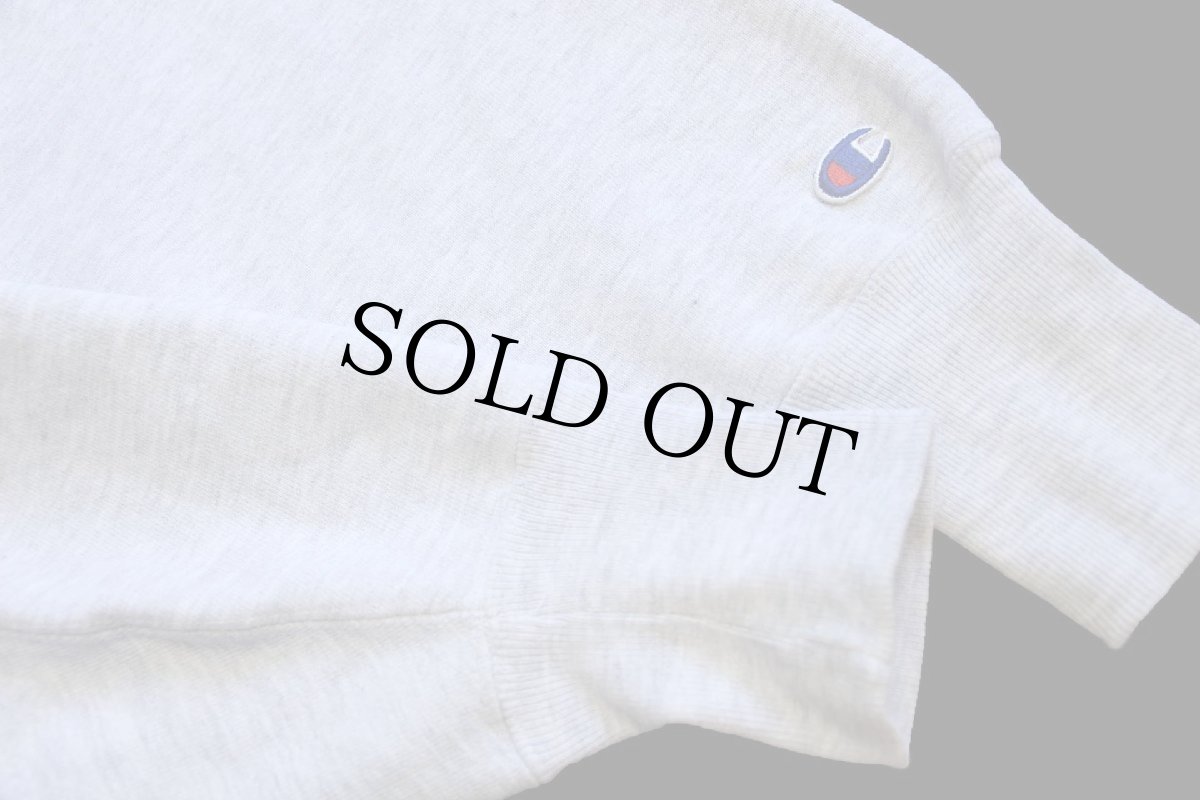 画像7: 90s USA製 Championチャンピオン RGR GEAR リバースウィーブ スウェットパーカー 杢グレー L (7)