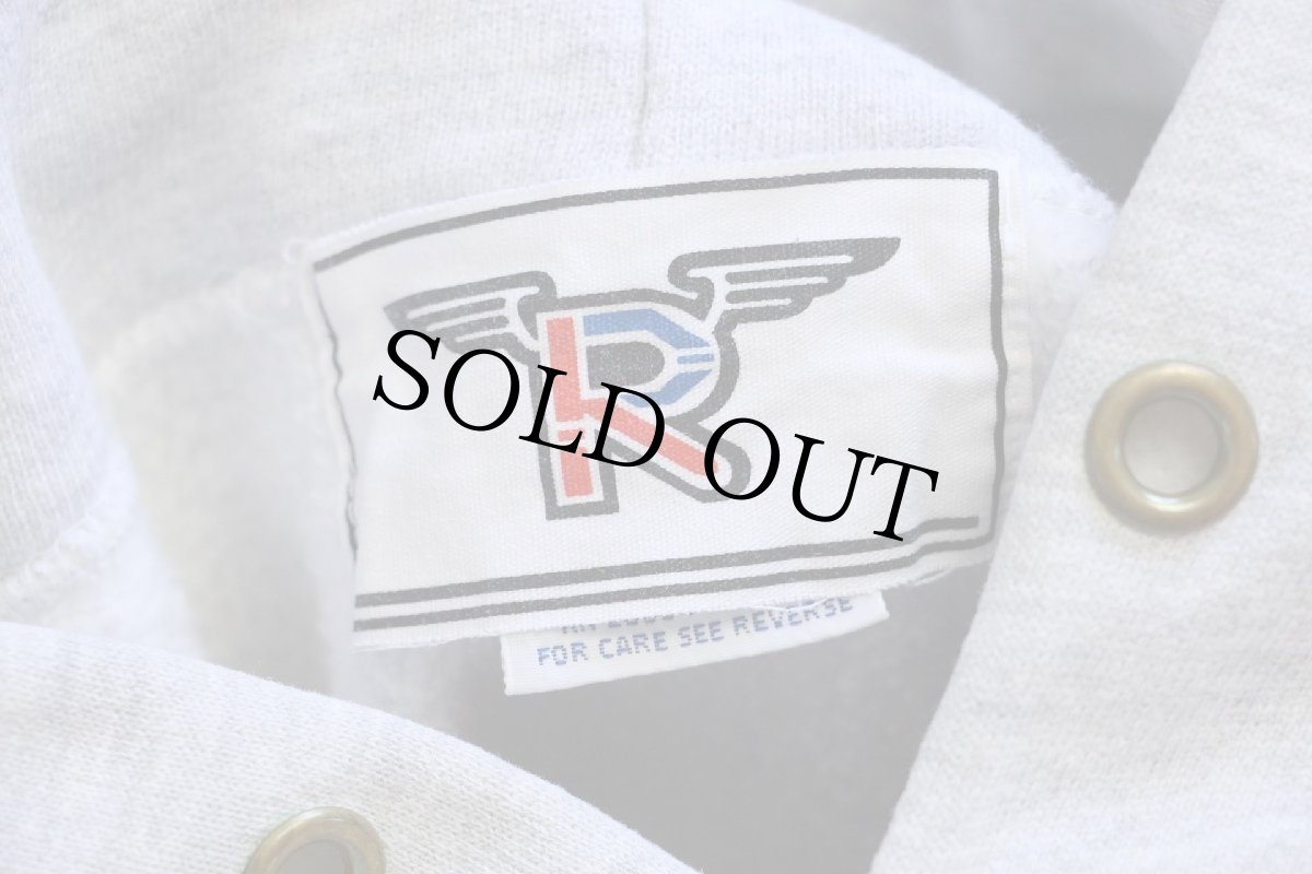 画像5: 90s USA製 Championチャンピオン RGR GEAR リバースウィーブ スウェットパーカー 杢グレー L (5)