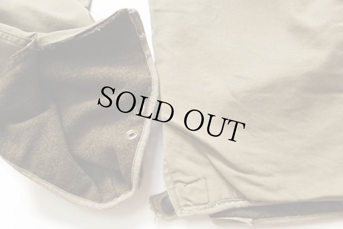 画像9: 40s 米軍 U.S.ARMY 月桂樹ボタン ウールライナー タンカース パンツ オリーブドラブ (9)