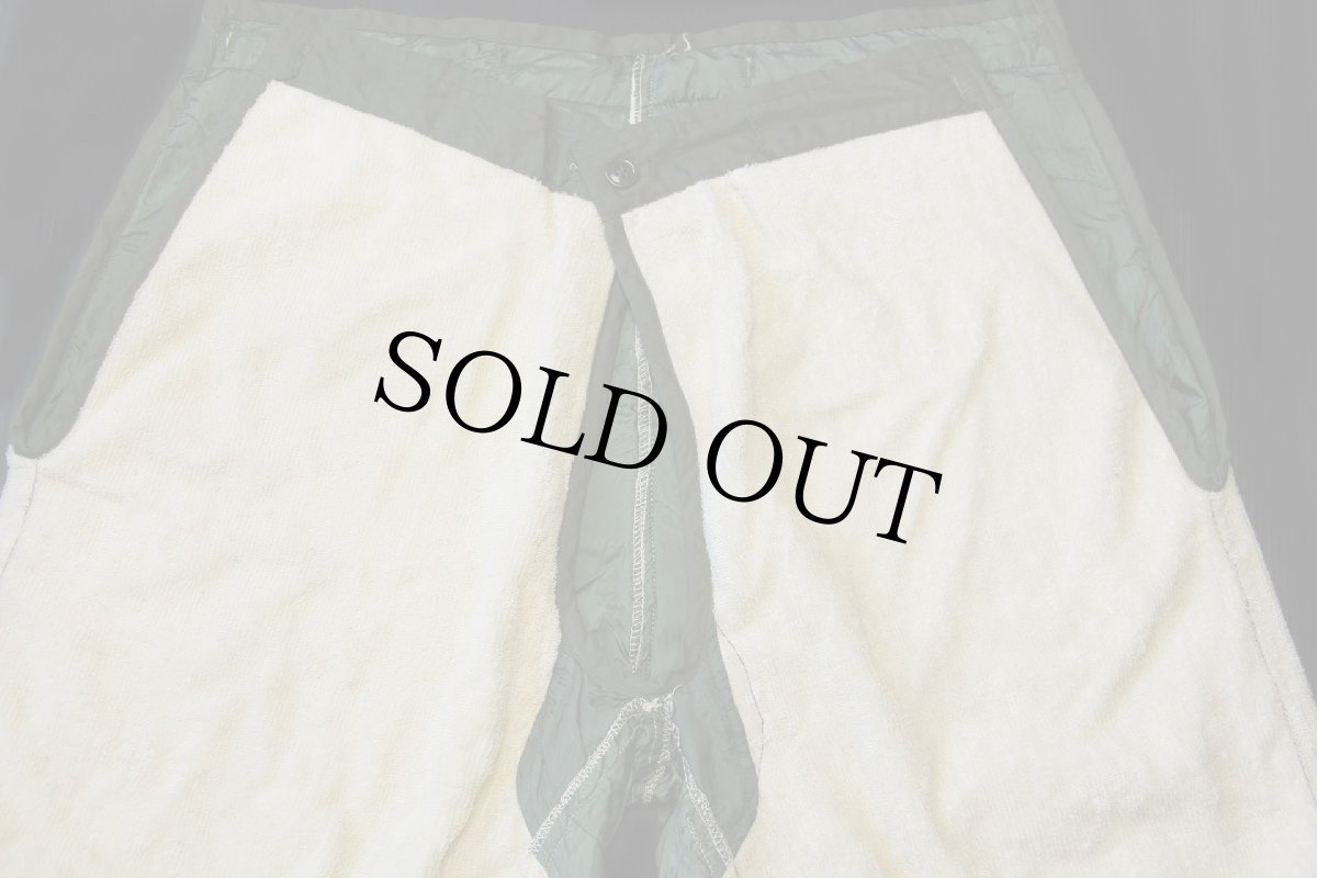 画像4: デッドストック★50s 米軍 U.S.ARMY M-51 アークティック オーバーパンツ ウールパイル ライナー M-R (4)