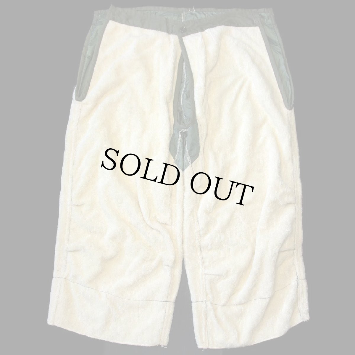 画像2: デッドストック★50s 米軍 U.S.ARMY M-51 アークティック オーバーパンツ ウールパイル ライナー M-R (2)