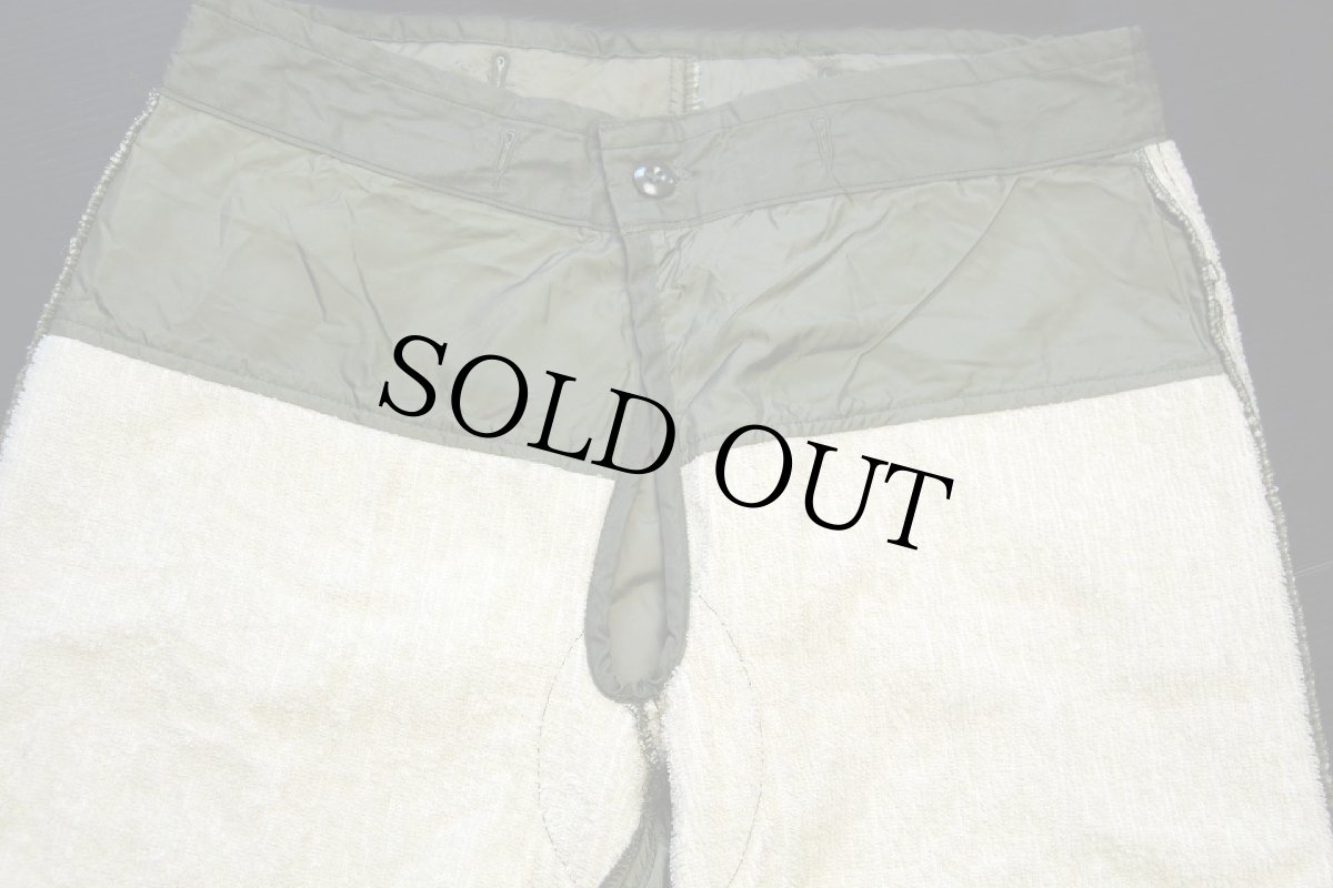 画像4: 60s 米軍 U.S.ARMY M-51 フィールドカーゴパンツ ウール×モヘヤパイル ライナー R-S★A (4)