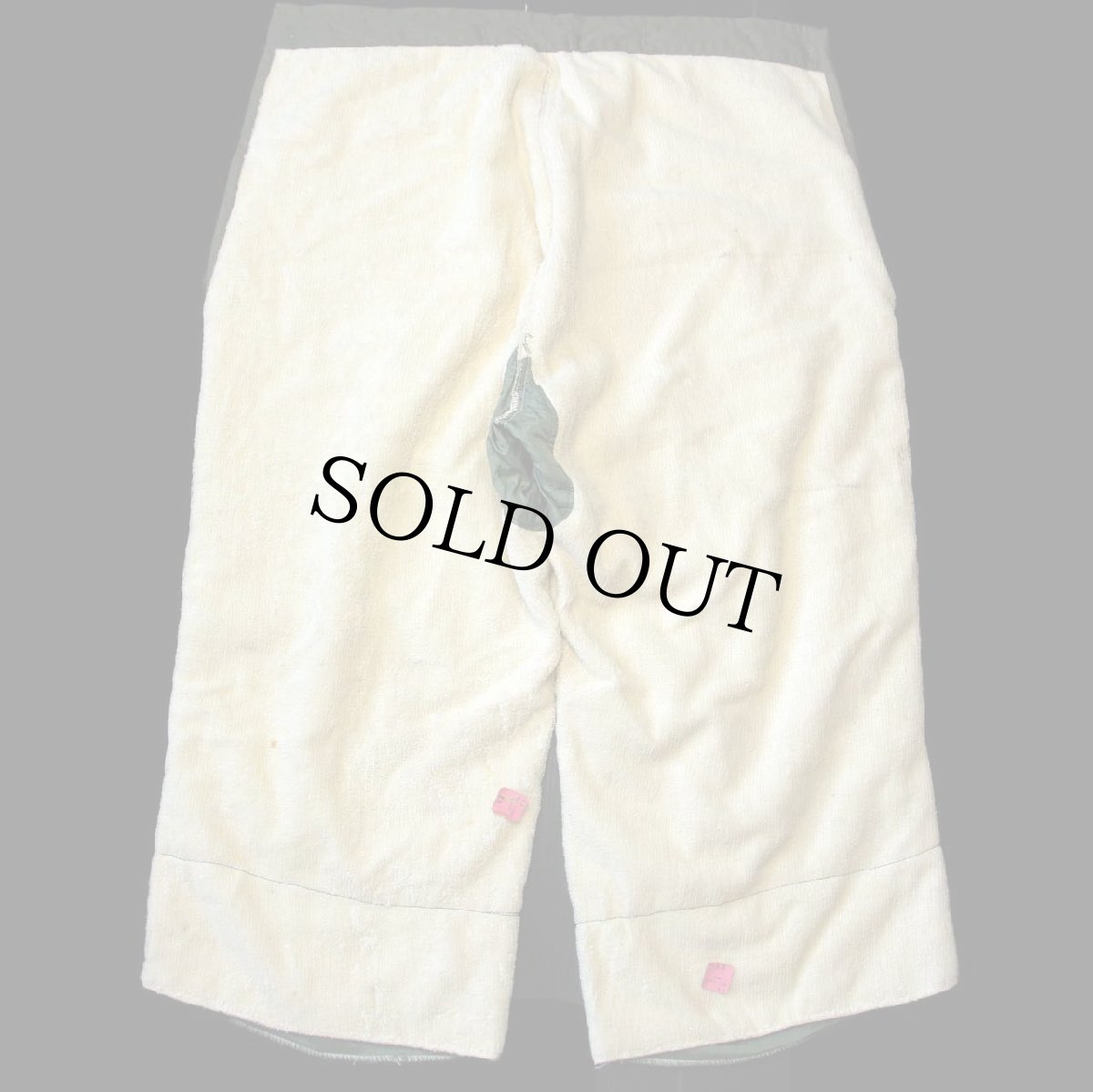 画像3: デッドストック★50s 米軍 U.S.ARMY M-51 アークティック オーバーパンツ ウールパイル ライナー M-R (3)