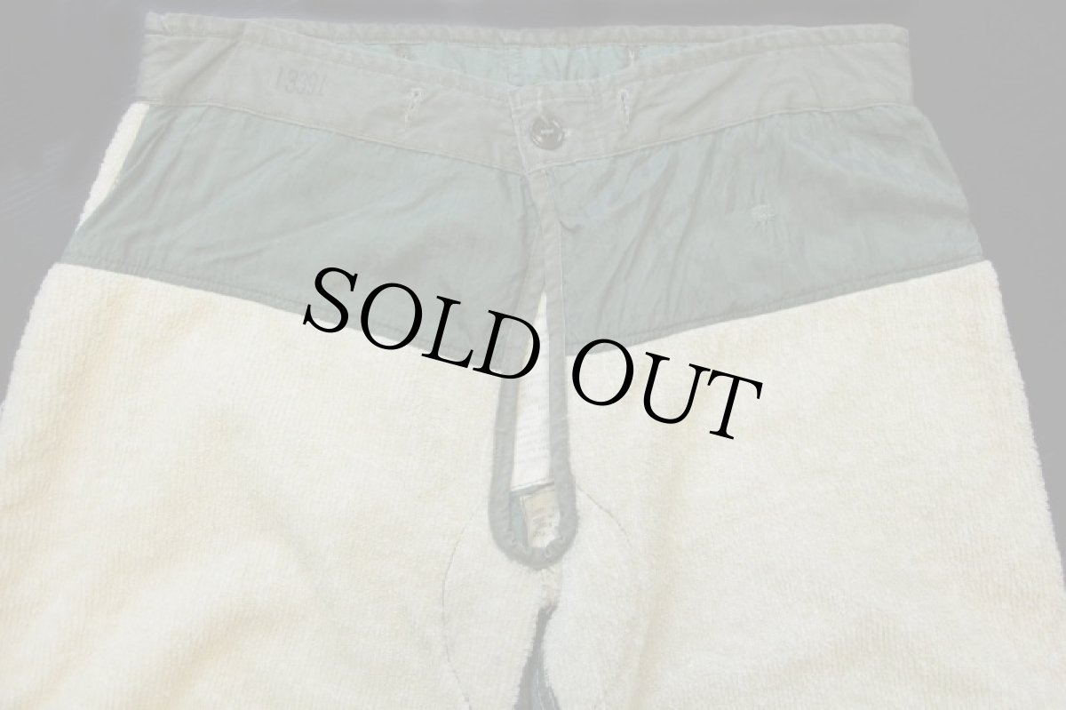 画像4: 50s 米軍 U.S.ARMY M-51 フィールドカーゴパンツ ウールパイル ライナー S-R (4)