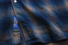 画像5: メキシコ製 PENDLETONペンドルトン CANYON SHIRT オンブレチェック ウール ウエスタンシャツ XL (5)